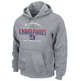 New York Giants Heathered Grey 2011 NFC Conference Champions Classic III Hooded Sweatshirt