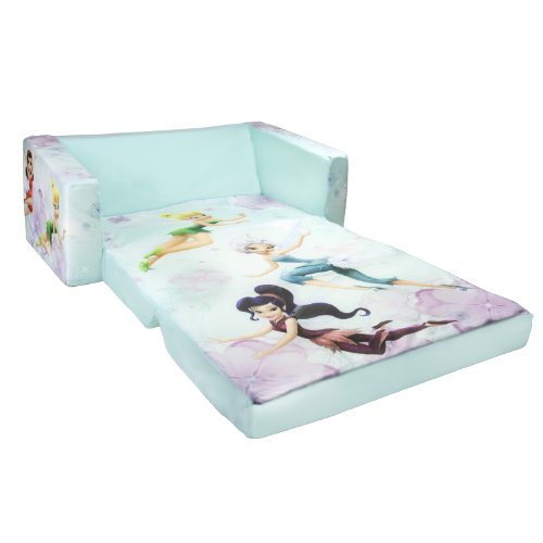 Marshmallow Flip Open Sofa with Disney Fairies Theme-image