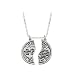 Sterling Silver ''MIZPAH'' Coin Pendant with Chain
