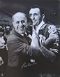 Red Auerbach Autographed B+W 16x20 Boston Celtics Photo