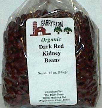 Dark Red Kidney Beans, 1 lb. by Barry Farm