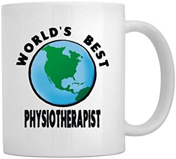 WORLD'S BEST Physiotherapist globe Mug