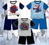 Spiderman - Shorty Set Pyjama Schlafanzug - verschiedene Farben - verschiedene Größen