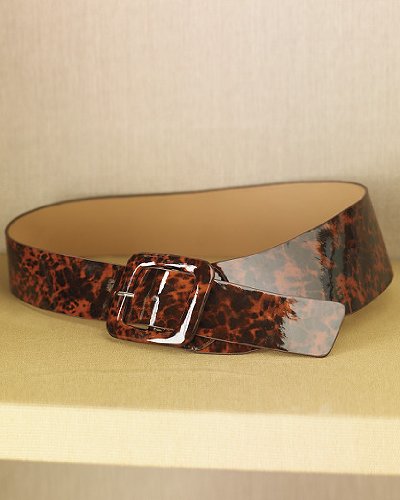 Contoured belt