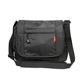 Children / Adult Convertible Backpack Messenger Bag (BK)