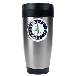 Seattle Mariners MLB Stainless Steel Travel Tumbler -Primary Logo by Great American Products