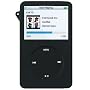 Eforcity Premium Black Silicone Skin Case for Apple iPod 5th Gen Video 30GB / 60 GB / 80 GB / iPod Classic 80GB / 120GB / 160GB Bonus Belt Clip and Lanyard