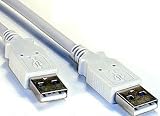 FPUK 2m USB A male Plug to A male Cable High Speed Lead 6ft