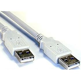 FPUK 2m USB A male Plug to A male Cable High Speed Lead 6ft