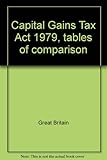 Capital Gains Tax Act 1979, tables of comparison