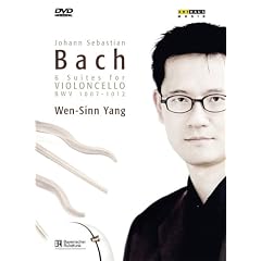Bach: 6 Suites for Violoncello, BWV 1007-1012 [CD & DVD Video] by 