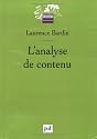 L' Analyse de contenu