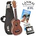 Lanikai LU-21 Soprano Ukulele Starter Kit Includes TKL Gig Bag, Planet Waves Universal Tuner, and Lanikai Instructional Booklet