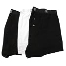 Mens 100% Cotton Boxer Shorts Underwear (Pack of 6)