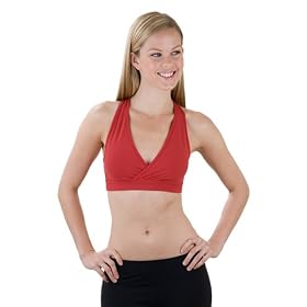 Fit Couture Crossover Racerback Yoga and Fitness Crop Top