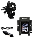 iRiver Clix Auto Vent Holder with Car Charger - Uses Gomadic TipExchange