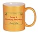 Being A Nursing Assistant Is a Constant State of Mind Coffee Mug in Metallic Colors