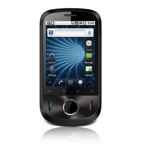 Huawei IDEOS with Google Smartphone (Android 2.2, WLAN-Hotspot-Funktion, TFT-Touchscreen, 3.2 MP Kamera) schwarz