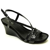 GEOX D0196B D ROXY BLACK PATENT