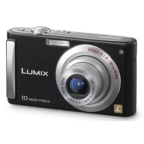Panasonic DMCFS5 Digital Camera - Black (10.1MP, 4x Optical Zoom) 2.5'' LCD