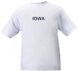 IOWA - State-series - Heather Grey or White T-shirt