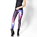 HOFISH Women's Pattern Galaxy Leggings Cotton Stretch Tight Pants