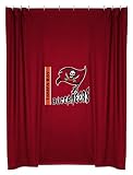 TAMPA BAY BUCCANEERS OFFICIAL TEAM JERSEY SHOWER CURTAIN