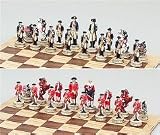 Revolutionary War Chess Set, King:3-1/4