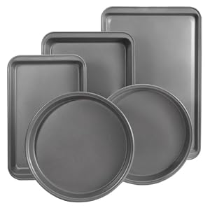 Chefmate® Nonstick 5-pc. Bakeware Set by Chefmate