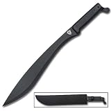Big Bohica Machete Khukri Black w/ Sheath