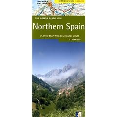 Rough Guide Map Northern Spain