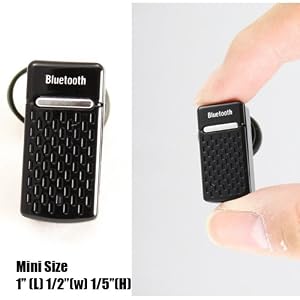 Cuffu Super mini headset Bluetooth Black Color BH280 for Apple iPhone 2G / iPhone 3G / iPhone 3G S