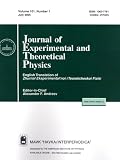 Journal of Experimental and Theoretical Physics