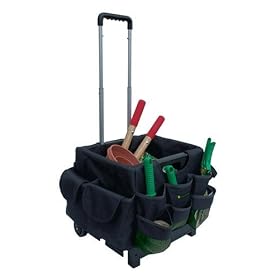 John Deere Wheeled Garden Tool Organizer (Does Not Include Tools) #94887 by John Deere