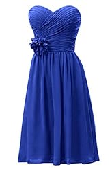 Natural   Waistline Short Chiffon Homecoming Dress/Bridesmaid Dress 