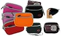 Mini Neoprene Sleeve Case for Nikon Coolpix + Screen Protector Shield - (Nikon Coolpix Camera NOT included)