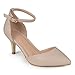 Brinley Co. Womens Matte Ankle Strap Pumps