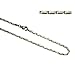 Stainless Steel Fancy Boxed Link Chain Necklace 20"