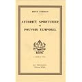 Autorit� spirituelle et pouvoir temporel