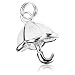 Sterling Silver Enamel Umbrella Charm