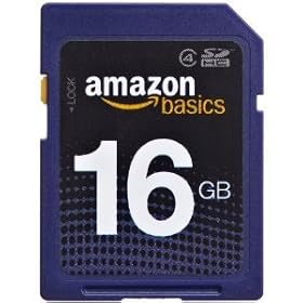 Amazonbasics Sdhc Class 4 16gb Secure Digital Card