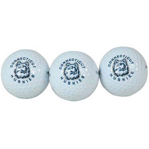Connecticut Huskies Ncaa Golf Ball 3-pack