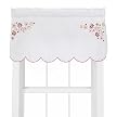 MiGi Floral Window Valance - White/ Multi