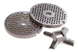 Waring Pro MG-800 Professional Meat Grinder, Brushed Stainless Steel