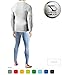 Defender New Men's Cool Compression Mock Shirts Tights Skin Clothe Baseball WH_2XL