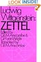 Zettel (English and German Edition)