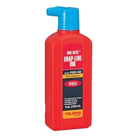 Tajima PSS3-180 INK-RITE Wet Weather Red Ink