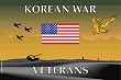 Korean War Veteran Small Vehicle Bumper Sticker