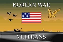 Korean War Veteran Small Vehicle Bumper Sticker