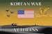 Korean War Veteran Small Vehicle Bumper Sticker